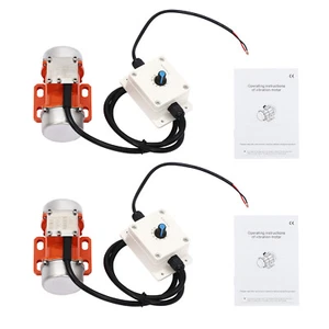 Motor Vibración Eléctrico 50W Vibrador Hormigón Industrial con Controlador de Velocidad! - Imagen 1 de 25