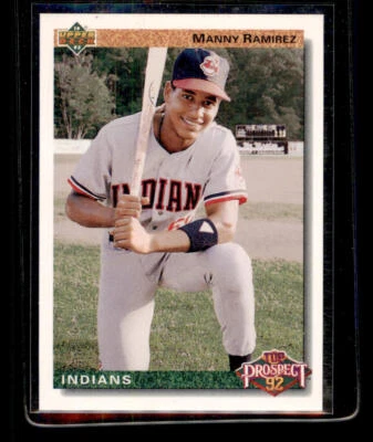 1992 Upper Deck #63 Manny Ramirez RC - Image 1 of 2