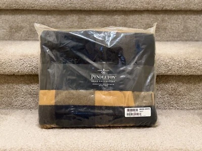 Pendleton 5th Avenue Merino Throw – Rob Roy Camel Plaid – Brand New Made in USA - Image 1 of 2