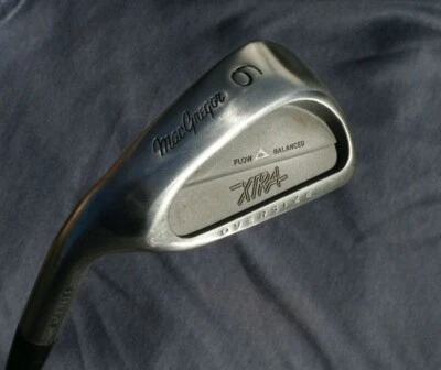 Left Hand MacGregor Xtra Oversize # 9 Iron Original Steel Shaft - Image 1 of 4