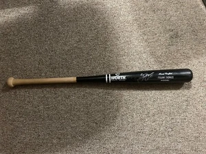 FRANK THOMAS CHICAGO WHITE SOX SIGNED AUTOGRAPHED BAT #35 WORTH USA MADE - Picture 1 of 3