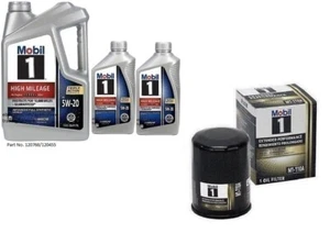 Mobil1 M1-110A Engine Oil Filter & 7 Quarts Mobil1 5W20 Full Syn. H/M Motor Oil - Picture 1 of 1