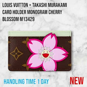 Portatarjetas Louis Vuitton × Takashi Murakami monograma flor de cerezo M13429 - Imagen 1 de 11