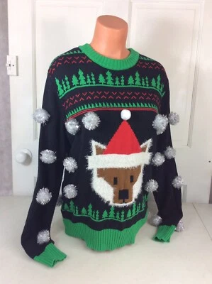 Suéter Pompón Navidad Feo SPENCERS Mujer Mediano Foto 1 de 4