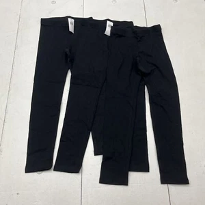 Old Navy New Black Jersey Built-In-Tough Leggings Girls Size Small NEW - Picture 1 of 6