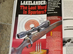 GUNS & AMMO TEST THE VOLQUARTSEN 22 MAG, LAKELANDER RIFLE+ 45-70 LOADS - Picture 1 of 1