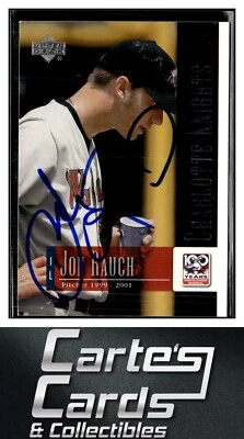 Jon Rauch 2001 Upper Deck Minors Centennial #43 TTM/IP Signed Autographed - Image 1 of 2