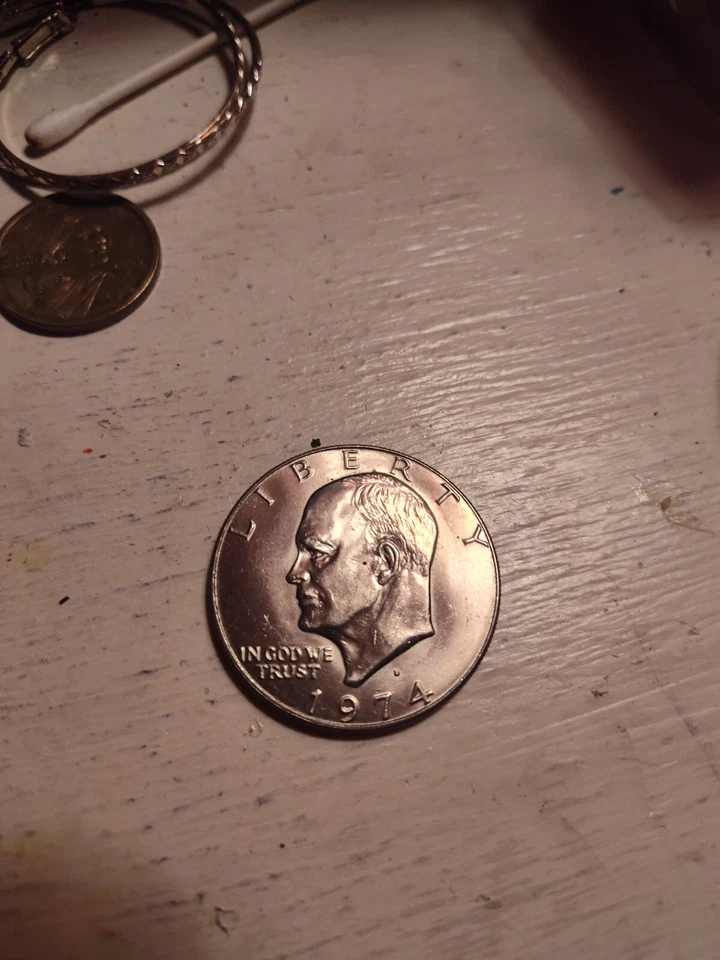 1974-S Eisenhower Silver Dollar Coin - Image 1 of 2