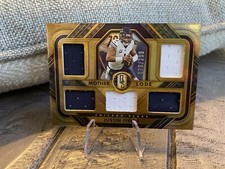 2023 Panini Gold Standard Mother Lode Patch 9/299 Justin Fields ML-1 Bears Star