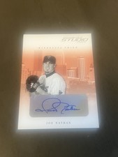 Joe Nathan Signed Autographed 2005 Donruss Studio #170 Minnesota Twins MLB