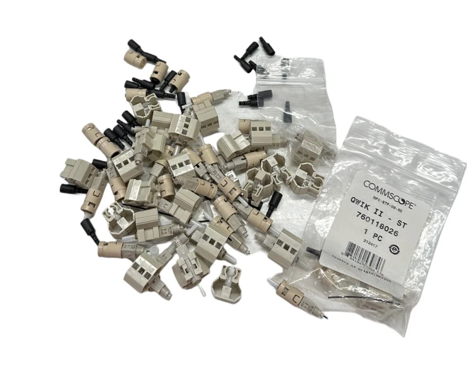 Commscope 760118026 Qwik Connectors (ALL MIXED NOT ALL COMPLETE SET) **SALE** - Image 1 of 3