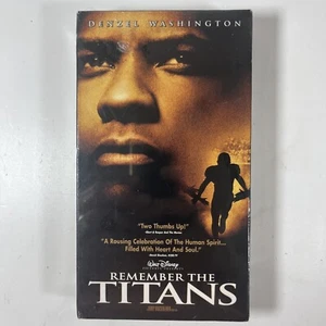 Remember the Titans (VHS) Denzel Washington - Factory Sealed Disney - Picture 1 of 6