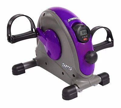 Stamina MINI Exercise Bike SMOOTH PEDAL SYSTEM Arm Leg Total Body Cycle, Purple - Image 1 of 4
