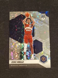 2020-21 Panini Mosaic - Mosaic Fast Break Silver #231 Zeke Nnaji (RC) - Picture 1 of 2