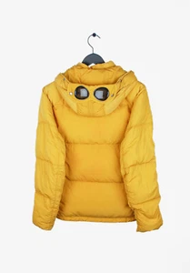 C.P Company Down Hooded Puffer Men Google Jacket in Size 48IT (Medium) - Picture 1 of 9
