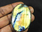 Natural Labradorite Crytsal  Healing Marquise Loose Gemstone 23X49x08 Mm