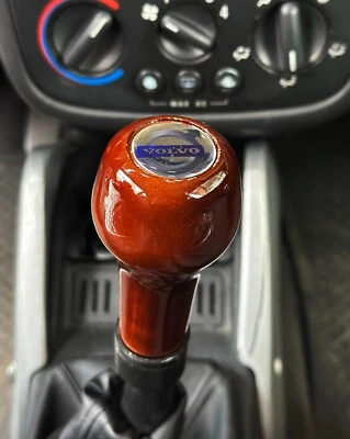 Perilla de cambio de marchas para Volvo universal de madera Foto 1 de 4