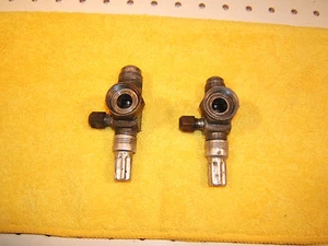 Mercedes W111,W112,W110,W108 6 Cyl compressor Top OE 1 set of 2 Valves / Caps,T2 - Picture 1 of 19