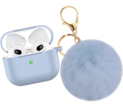Airpods 3 Case cover light blue drop protection - Image 1 of 4