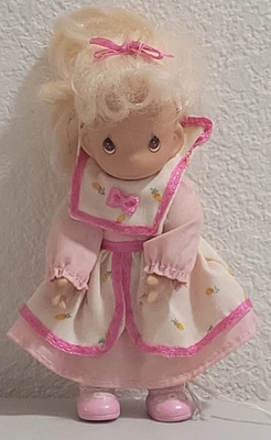 Precious Moments 1998 Friendship Garden CHERRY DOLL  5" #C1154 - Image 1 of 4