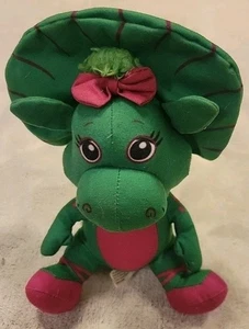 Barney & Friends Plüschtier Baby Bop Mädchen Dino Dinosaurier Stofftier grün neu 8 Zoll - Bild 1 von 6