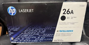 Nowy oryginalny czarny toner HP 26A CF226A M402 MFP M426 OEM ZAPIECZĘTOWANE PUDEŁKO - Zdjęcie 1 z 2