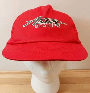 Vintage Astro Boats SnapBack Hat Cap Fishing Boating Retro Outdoors 90’s  - Picture 1 of 9