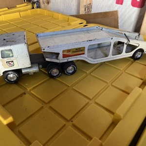 Nylint Car Hauler Carrier Autotransporter Semi Truck 1/16 ABC Sports - Bild 1 von 10