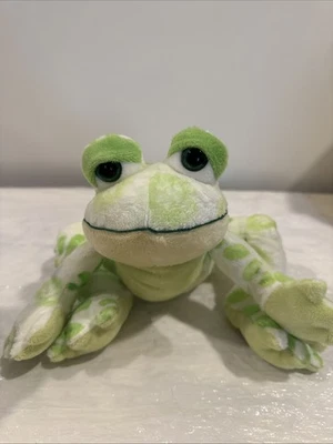 Webkinz Green White Flower Frog Plush Stuffed Animal HM703 No Code - Image 1 of 4