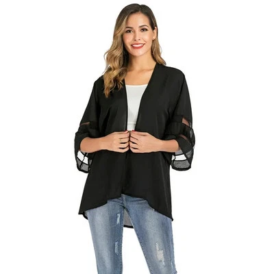 Three-Quarter Bell Sleeve Top – Elegant Flare Design for Women’s Daily Wear - Image 1 of 4