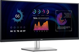DELL P3424WE Monitor Curvo 34.1" IPS 3440x1440 21:9 60Hz HDMI DisplayPort USB-C - Foto 1 di 4