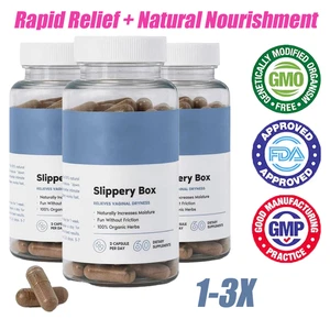 Slippery-Box Cura Femminile per la Salute VaginaleCura Femminile per Donna 60 Capsule - Foto 1 di 10