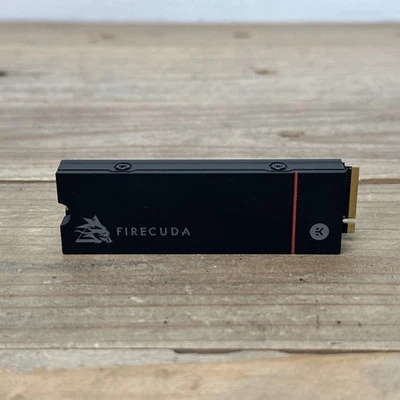 Seagate Gaming FireCuda 530R 1TB PCIe Gen4 NVMe SSD + Heatsink Used - Image 1 of 2