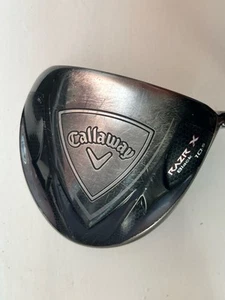 RH Callaway Razr X Black 10.5 Driver w/ Regular Flex Shaft Fujikura Motore F8 - Picture 1 of 13