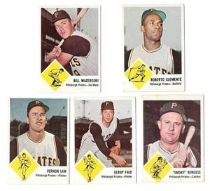 1963 Fleer - Pittsburgh Pirates Team Set - Bild 1 von 2