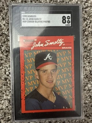 1990 年 Donruss - 奖金 Mvp Tom Glavine、John Smoltz #BC-12 Tom Glavine 图为 — 第 1/2 张图片