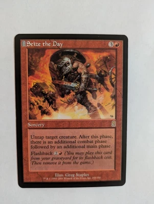 Seize the Day Odyssey MTG NM Free shipping with tracking - Image 1 of 2
