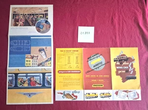 Nr. 21899 / Reisebus CHAUSSON 2 Farbflyer 1947-1950 - Bild 1 von 2