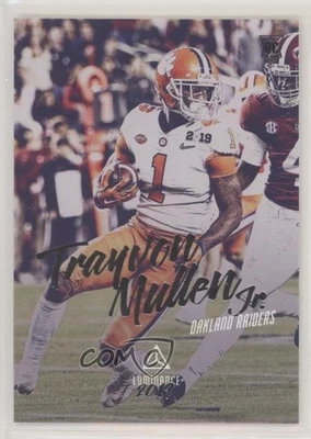 2019 Panini Luminance Rookie Trayvon Mullen Jr #104 Rookie RC - Image 1 of 2