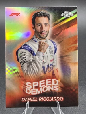 Daniel Ricciardo 2024 Topps Chrome Formula 1 SD-18 Speed Demons - Image 1 of 2