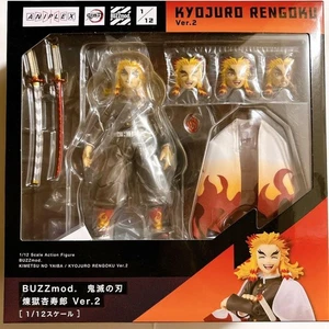 Aniplex Buzzmod Demon Slayer Kyojuro Rengoku 1/12 Ver.2 Actionfigur Japan - Bild 1 von 5