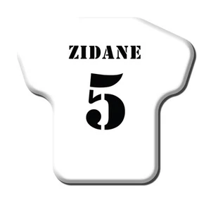 Calamita Simile a T-Shirt Calcio Stagione 2002/2003 Real Madrid 5 Zinedine - Picture 1 of 9