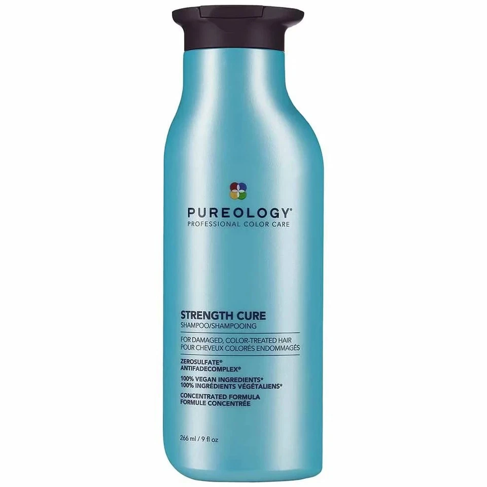 Pureology Strength Cure, Strengthening Shampoo, for Damaged, Colour Treated Hair - Image 1 of 1