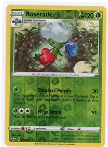 Roserade 004/202 Swsh01: Sword & Shield Reverse Holo - Bild 1 von 2