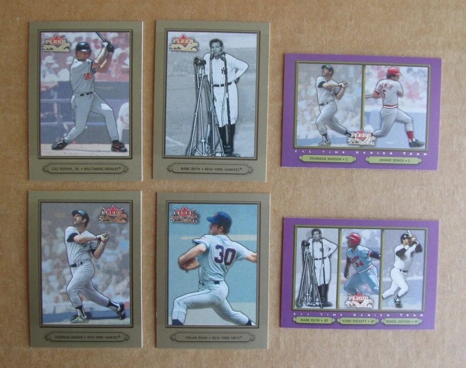 2002 FLEER FALL CLASSIC BASEBALL SINGLE CARDS COMPLETE YOUR SET PICK CHOOSE - Image 1 of 1