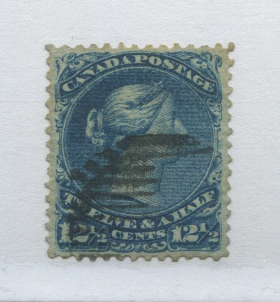 Canada 1868 12 1/2 cents Large Queen used - Image 1 of 1