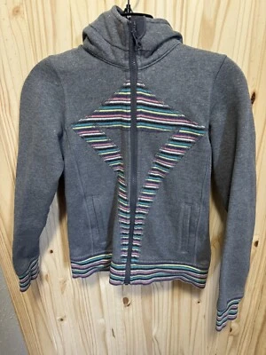 Chaqueta deportiva con capucha y cremallera Ivivva Athletica 10 para niñas Foto 1 de 4