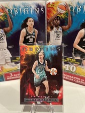 2023 Origins WNBA COURTNEY VANDERSLOOT Red SP Parallel #8 LIBERTY
