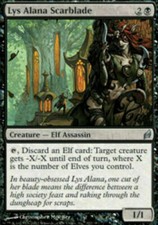 4 Lys Alana Scarblade - LP - Lorwyn - mtg - x4 4x