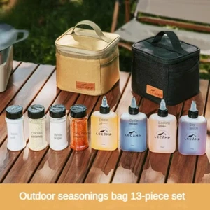 Outdoor camping Seasoning Dispenser Spice Containers Camping jar Spice Kit Set - Picture 1 of 26